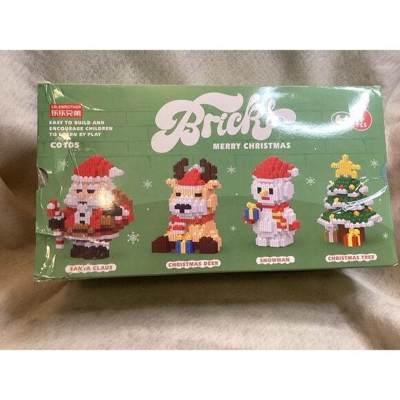 Bricks Merry Christmas Building Set - Picture 1 of 5